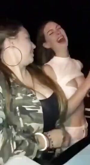 Tits out
