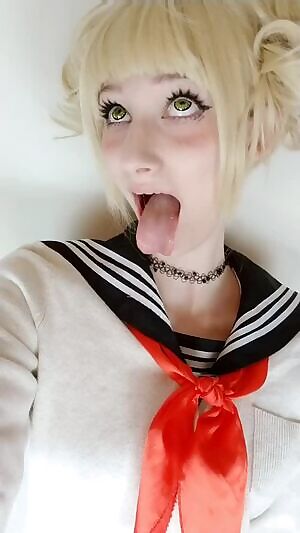 Himiko Toga ahegao, hi, first post here! :)