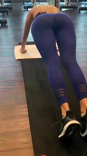 Bimbos need to work out too