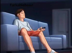 Fucking My Sister On The Sofa