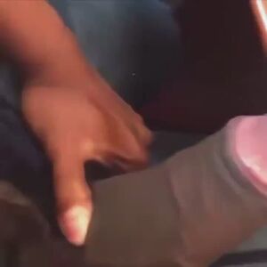 BLACK VEINS BBC Cum Gay Jerk Off