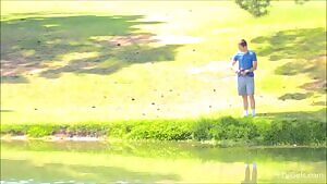 Showing off her skills