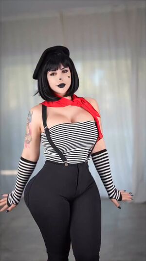 Clown Girls Argentinian Bimbo Cosplay Fake Ass