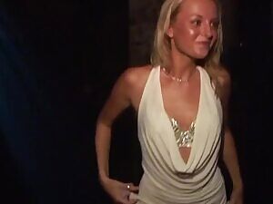Considered showing her ass, but thought better of it.