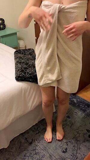 How about a towel drop? 💦