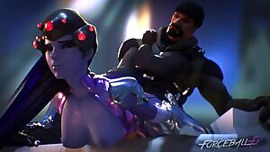 Widowmaker fucked Overedge