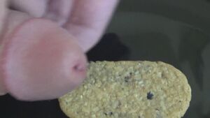 Food Play Cock Cum Cumshot Jerk Off