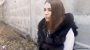 Amateur MILF Suck Strangers in Public and Fucks Doggystyle