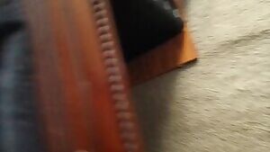 Covering panties with a big thick load