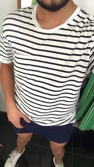 wearing these shorts gets me horny 🙄 — i get hard everywhere 😅