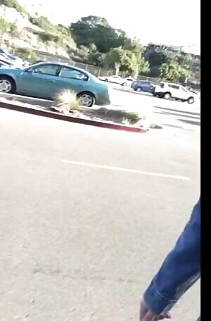 A quick little flash walking back to my car!