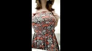 Babe Getting Undressed In The Bathroom