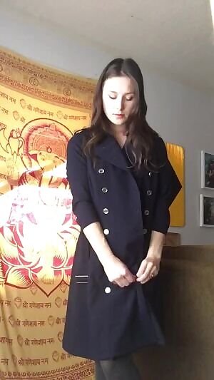 Got a trenchcoat just so I could make this gif to get you hard 😈 did it work?