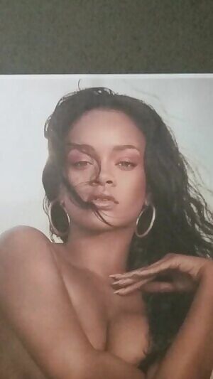 Rihanna taking a load