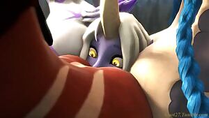 Healsluts whenever there are multiple girls talking in voice coms.