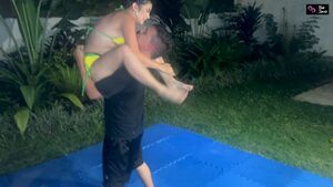 Headscissors Brazilian Choke Domination FitFemdom