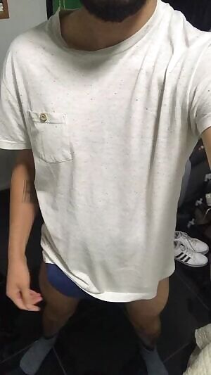 beard and morning wood realness 😛