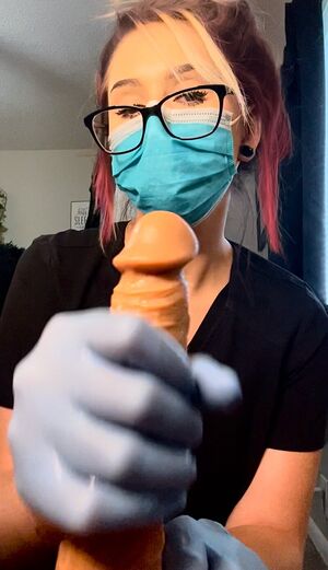 Medical Gloves Doctor Emo Goth Handjob