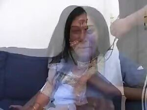 Indian Girl Sucks A Big Black Cock