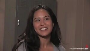 Doing static in a gym full of equipment...he had enough