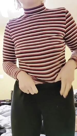 Do you think my hubby will like the surprise between my cheeks?