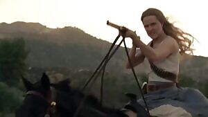 Evan Rachel Wood riding Westworld /Allure