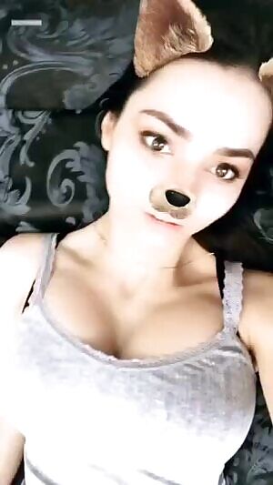 Dog, dog filter and boobs. The norm nowadays
