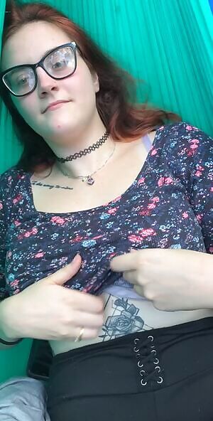 getting a handful in the park