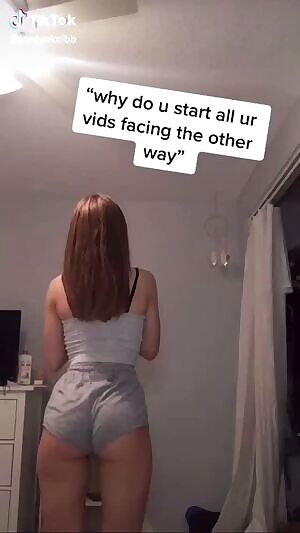 Tiny shorts thot