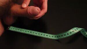 Measuring my Dick while it grows