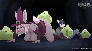 Dungeon Tail Slimed Scene