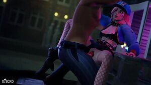 D.VA outside of the club