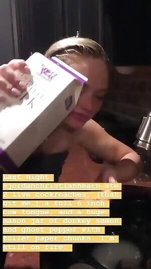 Natalie Alyn Lind has a future in bukkake videos....as a permanent cum dumpster!