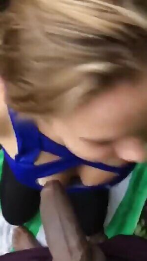 Blowjob in the forest