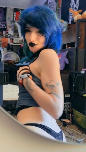 Just Clits Big Clit Blue Emo
