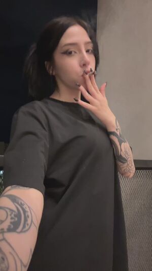 Blowing Clouds Face Smothering OnlyFans Smoking