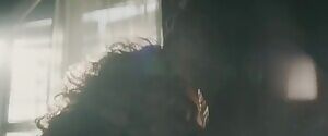 Elizabeth Olsen orgasming as her cunt is flooded with jizz