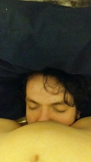 I love having my face sat on