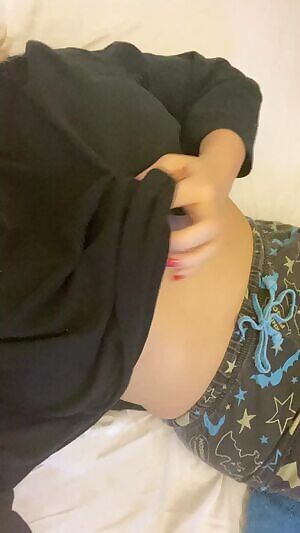 Little pierced nips on big tits reveal