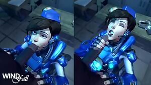Cadet Tracer gets her reward
