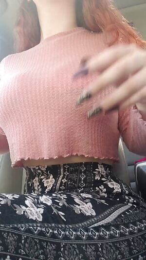 First titty drop in traffic