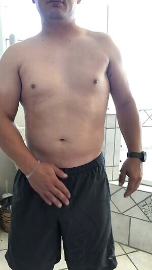 No underwear + gym shirts = freedom