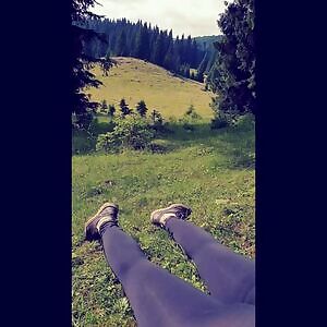 Ass flashing on a hike  25