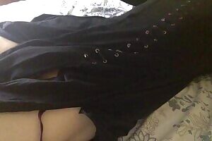 lifting up my dress