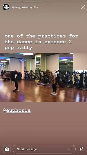 Pep rally routine