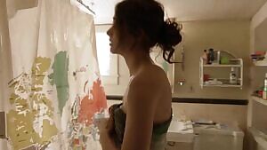Emmy Rossum finding a homeless man