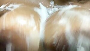 Titty Tuesday Treat y’all - soapy nips