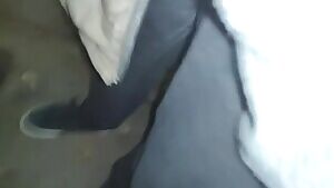 Busting A Nut Onto A Bus Bench