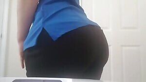 Think anyone can tell what is/n't under my scrubs today? 30