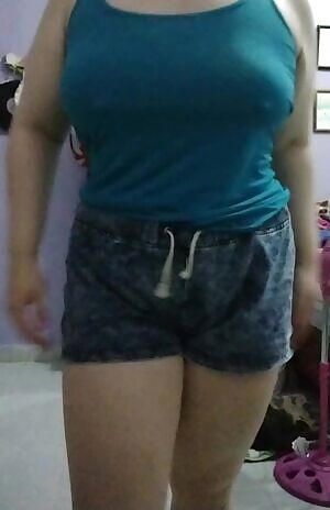 I've always been insecure about my size and how uneven my boobs are :.